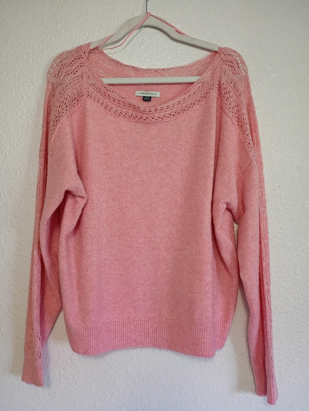 American Eagle Outfitters Soft Pink Sweater